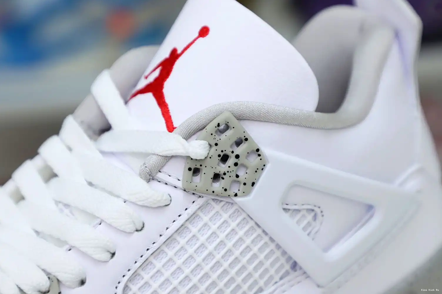 RETRO Kimikick 4 'WHITE OREO' JORDAN AIR 0811